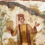Figure 8: Female figure – Catacombs of Marcellinus and Peter (4th Century AD)