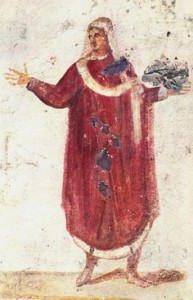 Figure 9: Veiled woman – Catacomb of the Giordani (4th Century AD)