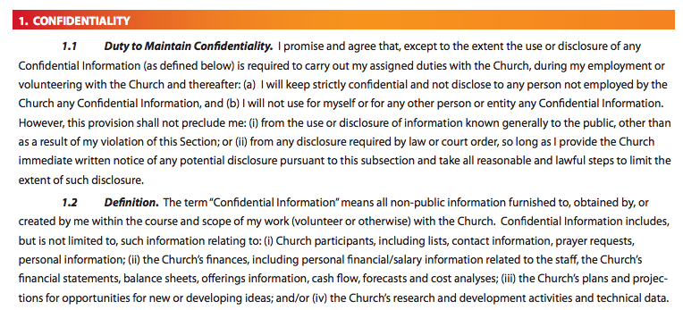 Elevation Confidentiality Agreement